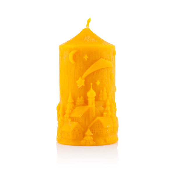 Stĺp vianočná krajinka