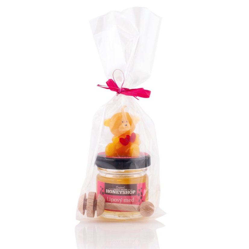 Mini medový balíček s lipovým medom