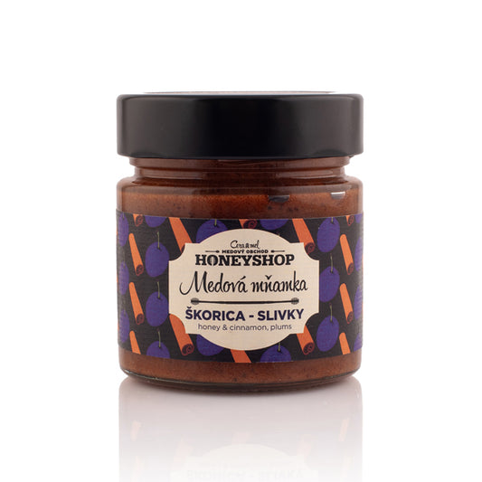 Medová mňamka škorica & slivka 290g