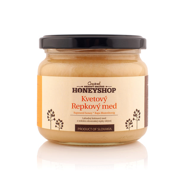 Repkový med krémový 450g