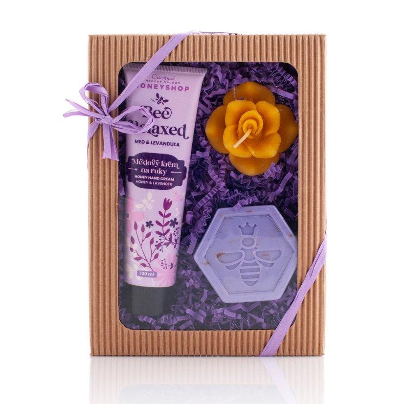 Kozmetická medová krabička Bee Relaxed single